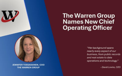 The Warren Group Names Jennifer Tossavainen Chief Operating Officer
